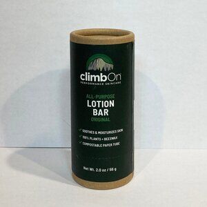 climbOn Lotion Bar Original 2oz - All Purpose Beeswax Moisturizer - Exp 9/23